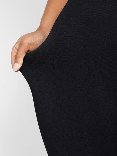 Valantomode | Flared Jumpsuit with Low Back and Tummy Control
