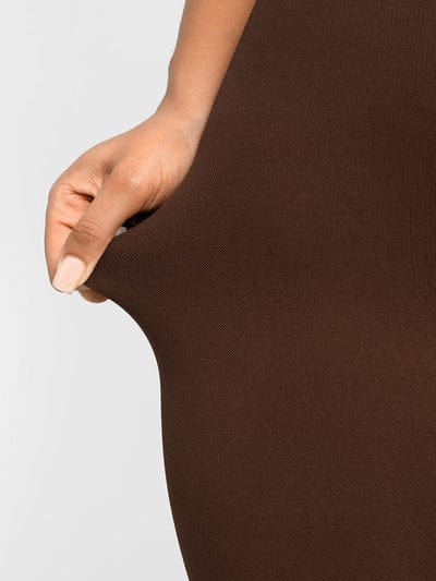Valantomode | Flared Jumpsuit with Low Back and Tummy Control
