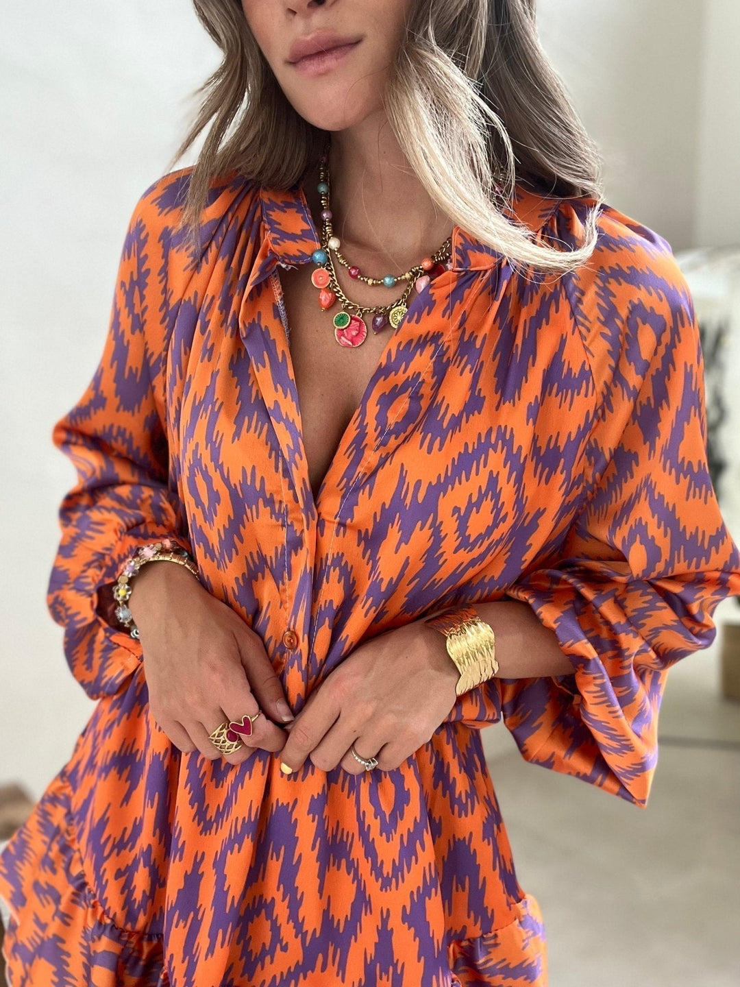 Valantomode | Ikat Print Playsuit for Stylish Summer Vibes