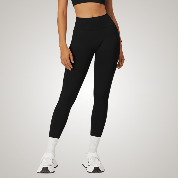 Valantomode | Seamless High-Waisted Yoga Leggings for Women - Bum-Lifting, Tummy Control, Perfect for Workouts & Gym