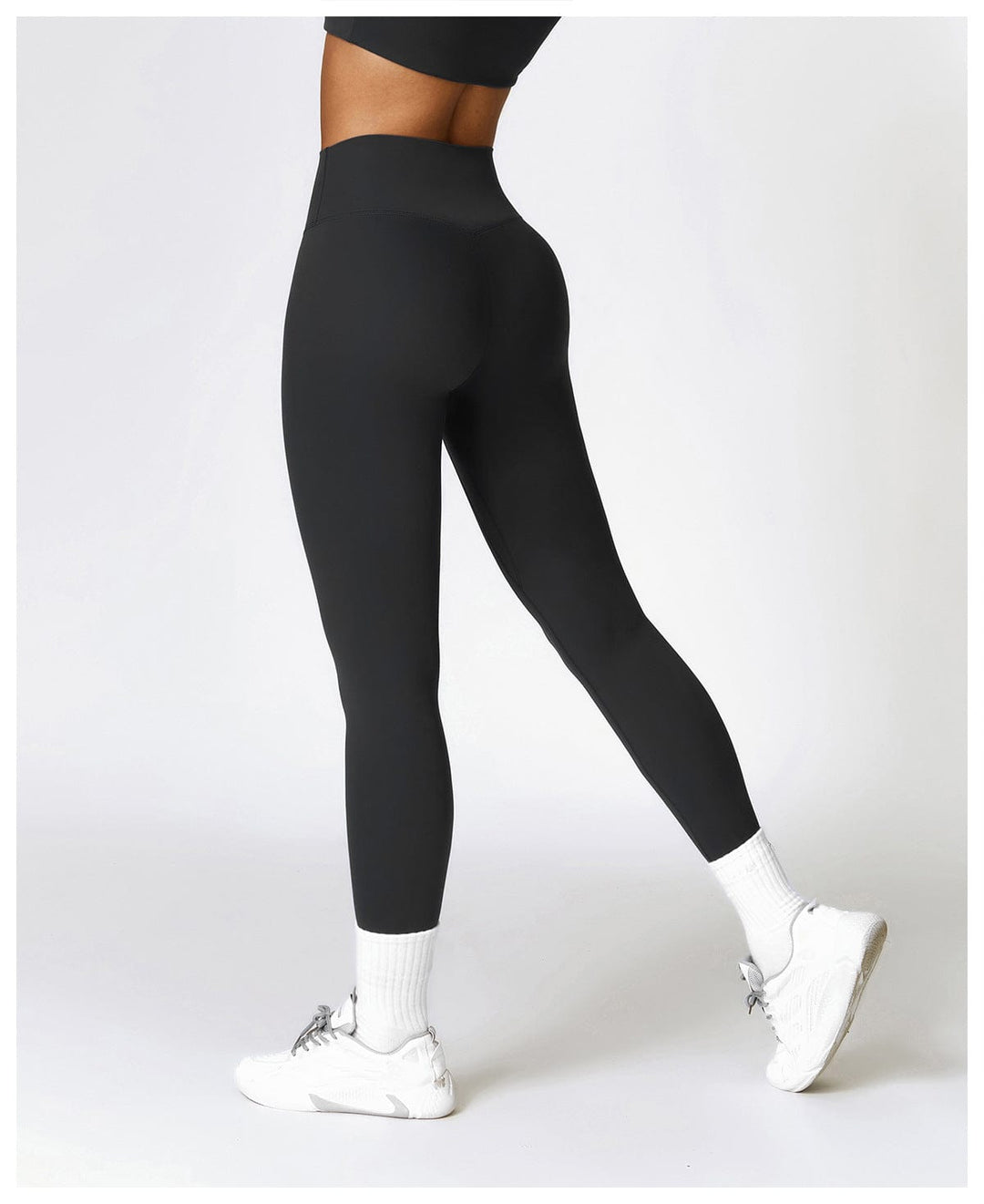 Valantomode | High-Waisted Hip-Enhancing Activewear Leggings for Gym and Sports