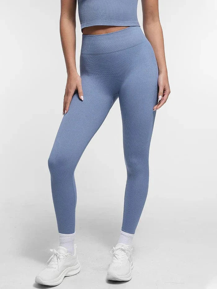 Valantomode | Double-Layer Seamless Shaping Yoga Leggings for a Bum Lift