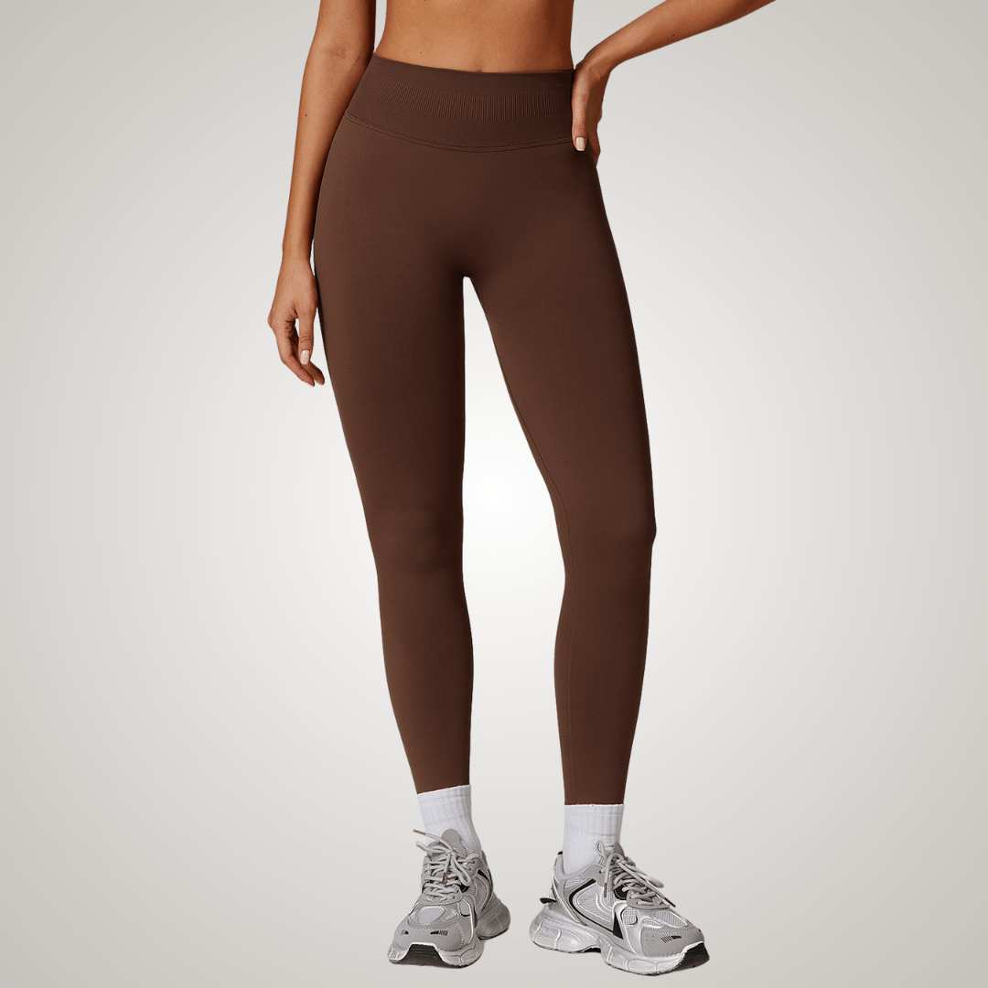 Valantomode | Seamless High-Waisted Yoga Leggings for Women - Bum-Lifting, Tummy Control, Perfect for Workouts & Gym