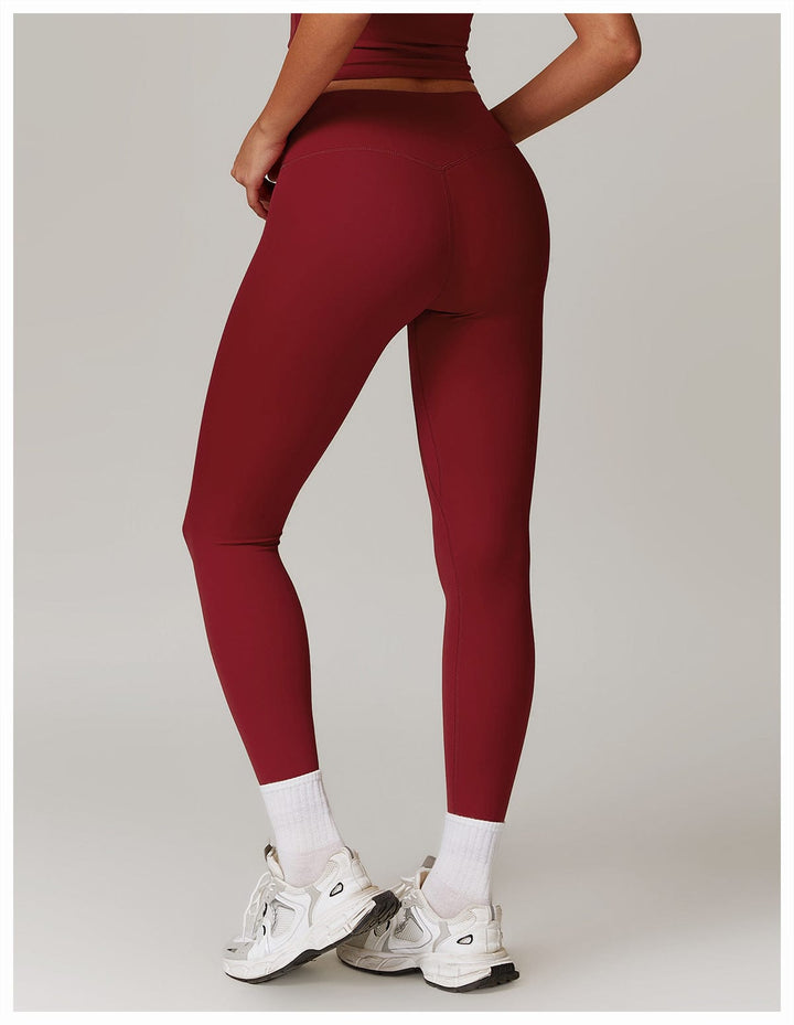 Valantomode | High-Waisted Hip-Enhancing Activewear Leggings for Gym and Sports