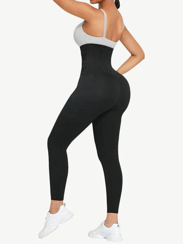 Valantomode | High-Waisted Tummy Control Shaping Leggings