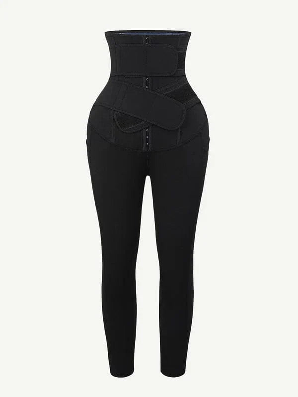 Valantomode | High-Waisted Tummy Control Shaping Leggings