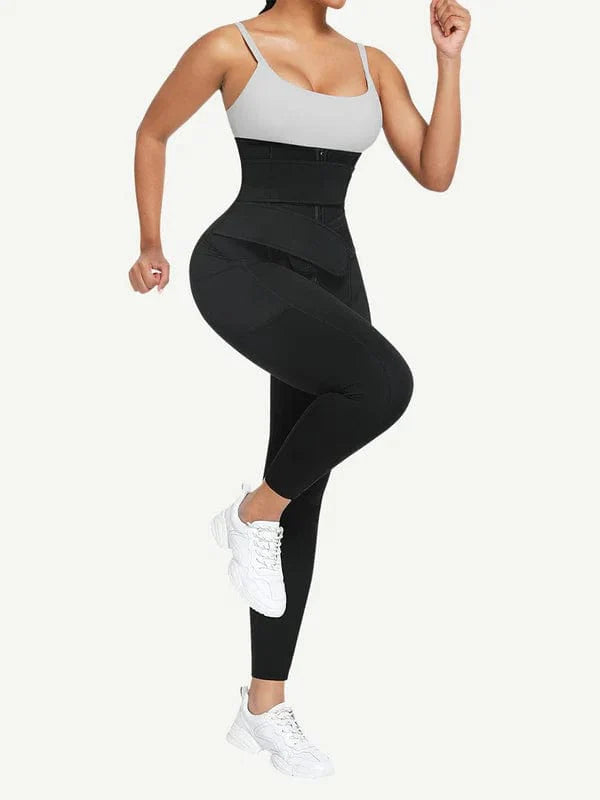 Valantomode | High-Waisted Tummy Control Shaping Leggings