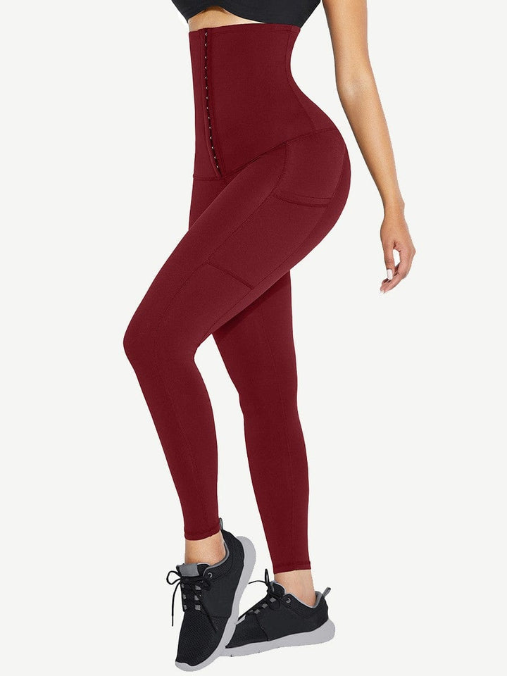 Valantomode | High-Waisted Tummy Control Shaping Leggings
