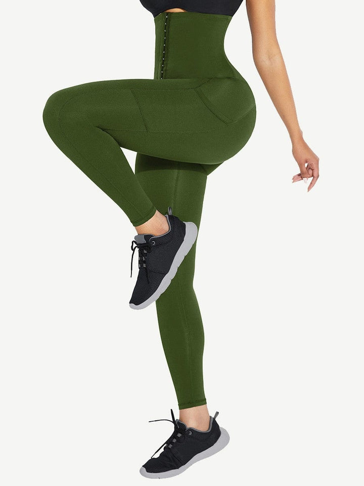 Valantomode | High-Waisted Tummy Control Shaping Leggings