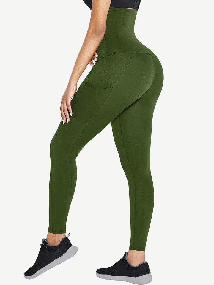 Valantomode | High-Waisted Tummy Control Shaping Leggings