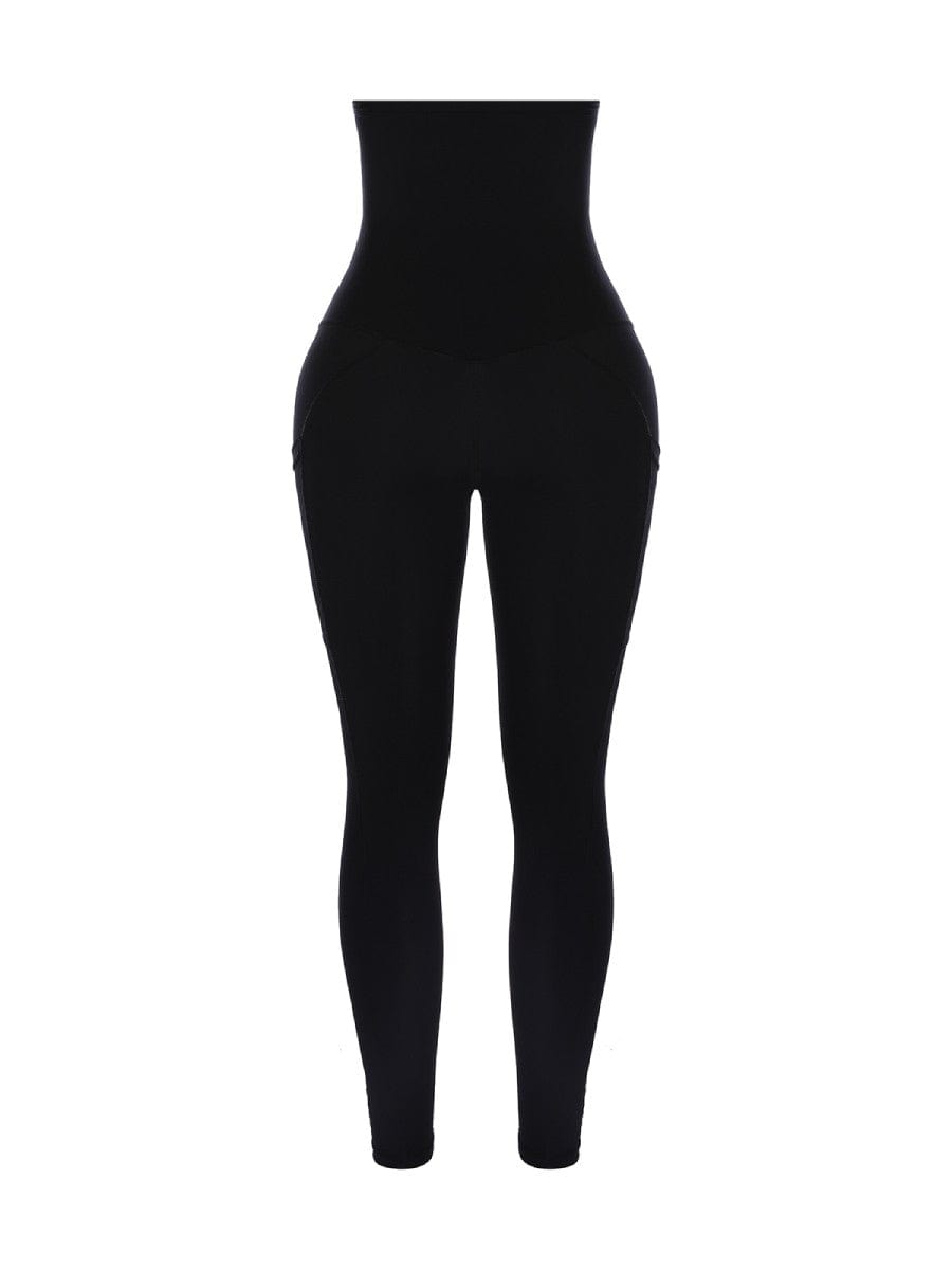 Valantomode | High-Waisted Tummy Control Shaping Leggings
