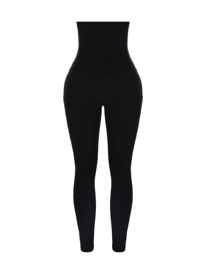 Valantomode | High-Waisted Tummy Control Shaping Leggings