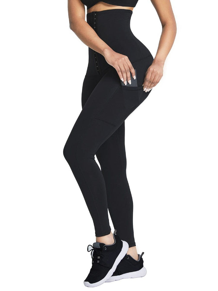 Valantomode | High-Waisted Tummy Control Shaping Leggings