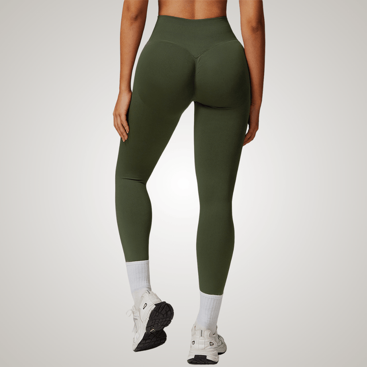 Valantomode | Seamless High-Waisted Yoga Leggings for Women - Bum-Lifting, Tummy Control, Perfect for Workouts & Gym