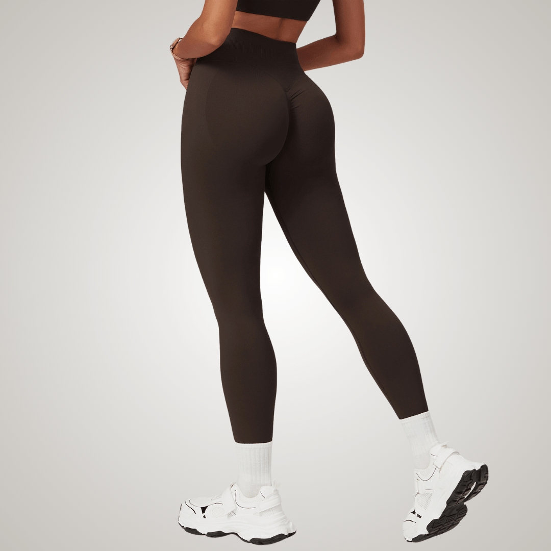Valantomode | Seamless High-Waisted Yoga Leggings for Women - Bum-Lifting, Tummy Control, Perfect for Workouts & Gym