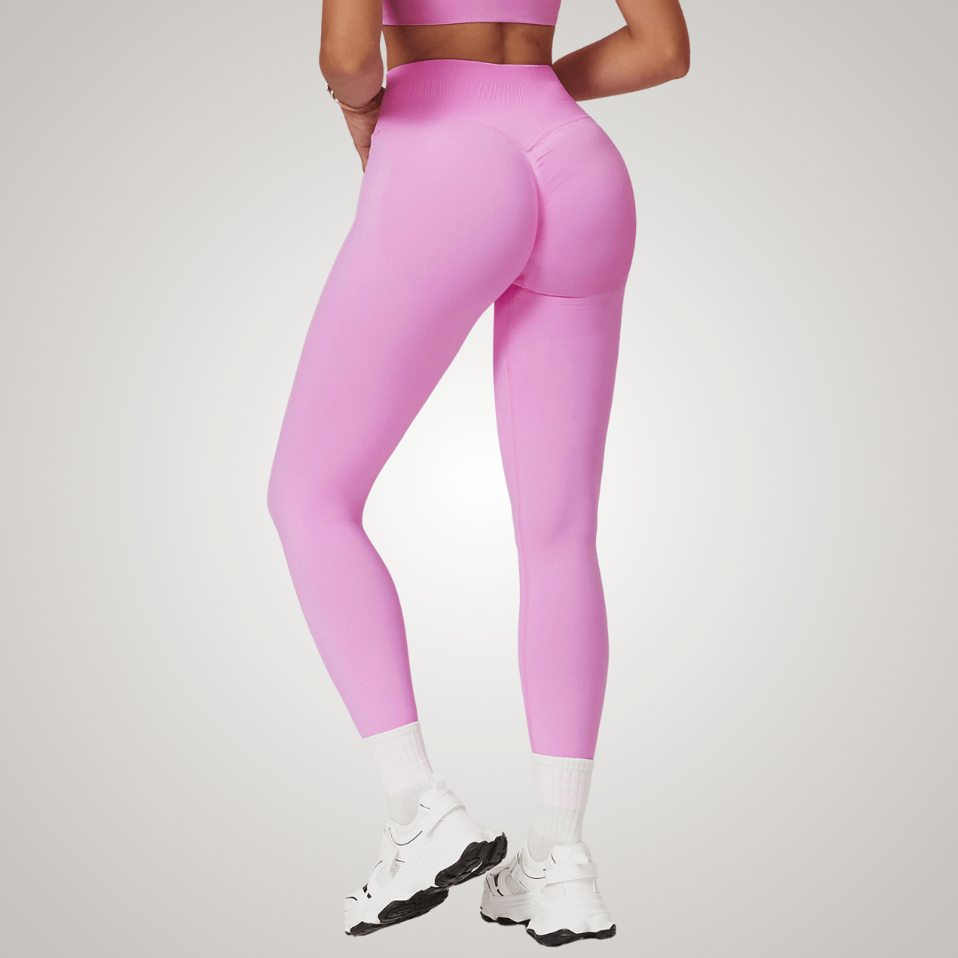 Valantomode | Seamless High-Waisted Yoga Leggings for Women - Bum-Lifting, Tummy Control, Perfect for Workouts & Gym