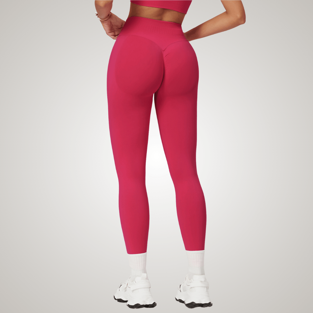 Valantomode | Seamless High-Waisted Yoga Leggings for Women - Bum-Lifting, Tummy Control, Perfect for Workouts & Gym