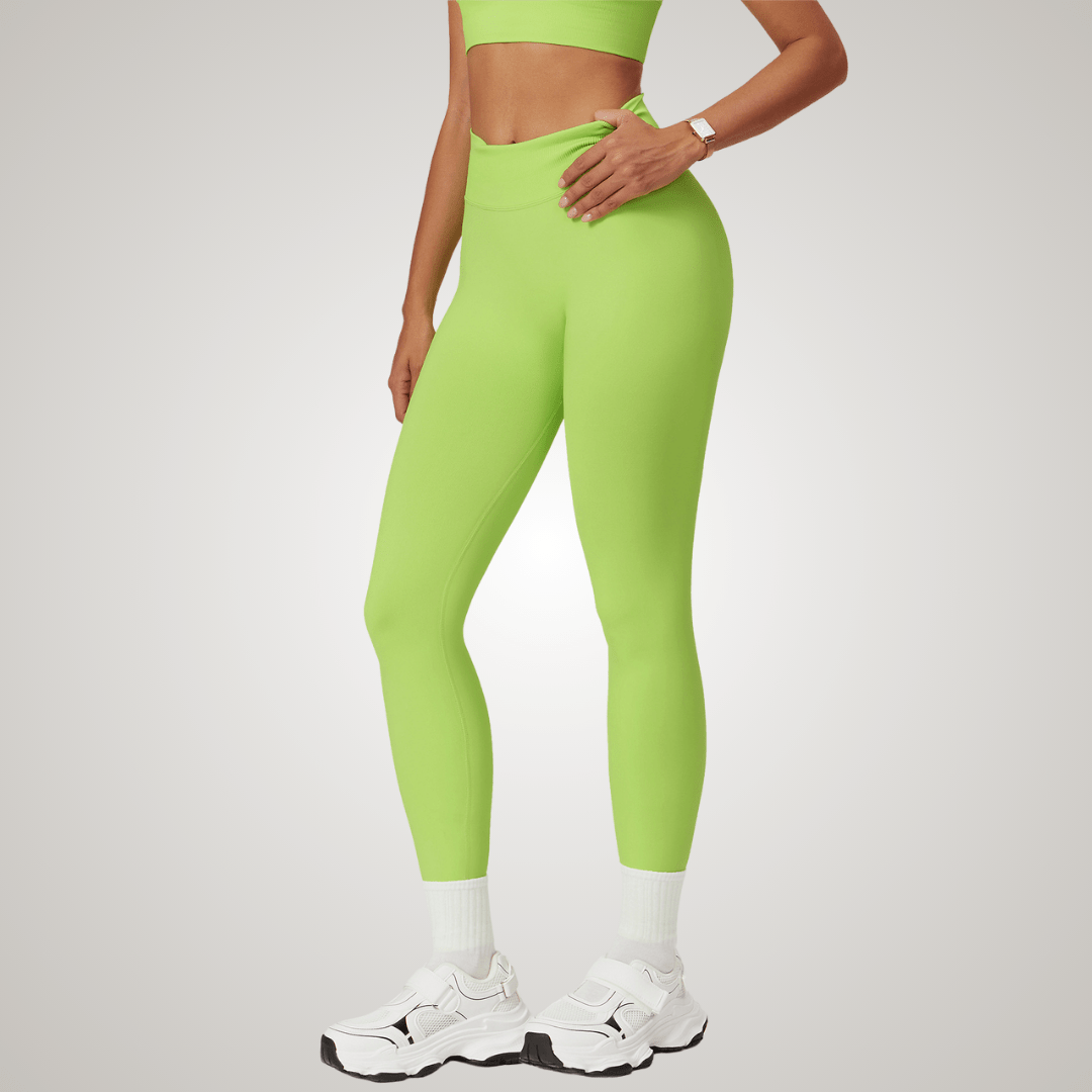 Valantomode | Seamless High-Waisted Yoga Leggings for Women - Bum-Lifting, Tummy Control, Perfect for Workouts & Gym