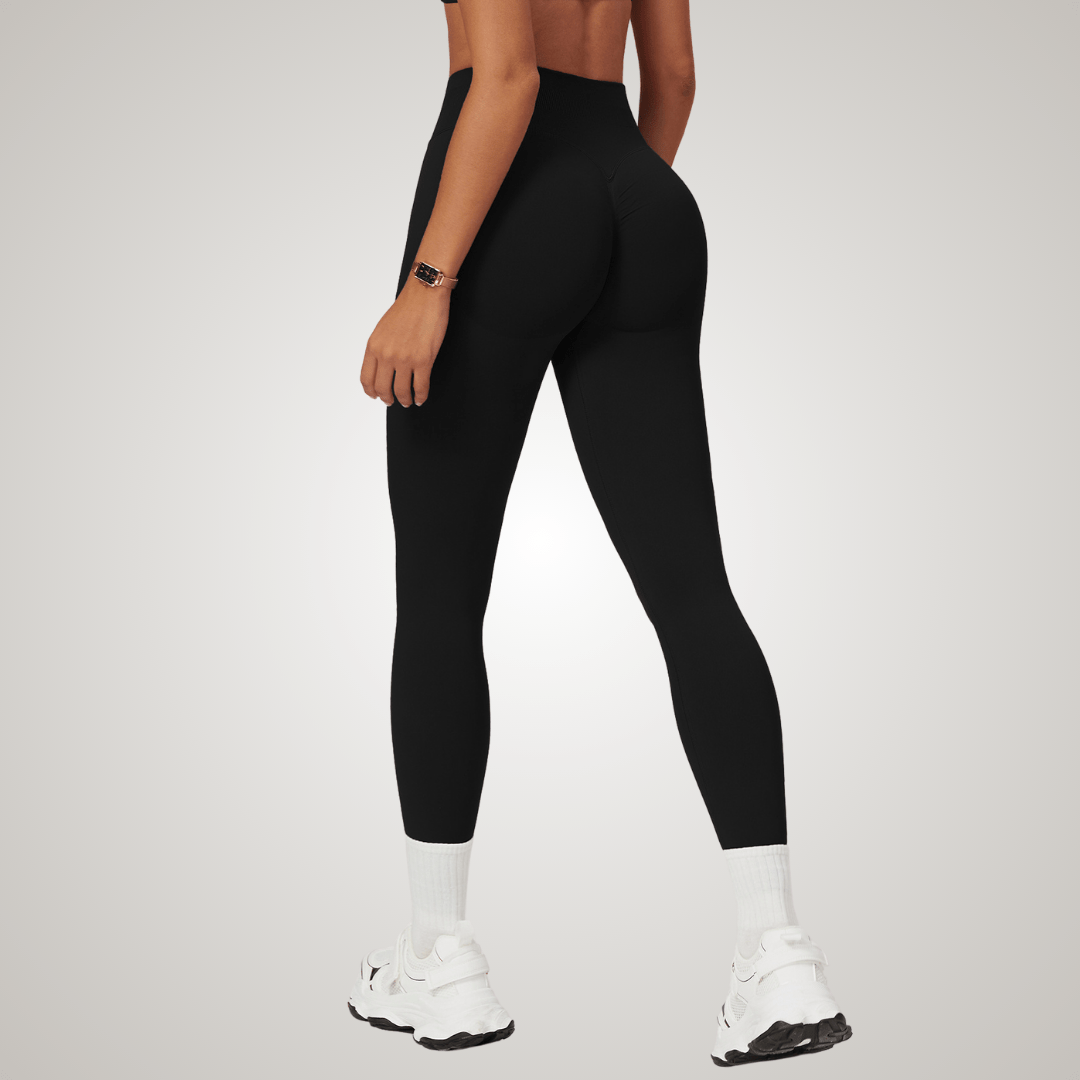 Valantomode | Seamless High-Waisted Yoga Leggings for Women - Bum-Lifting, Tummy Control, Perfect for Workouts & Gym