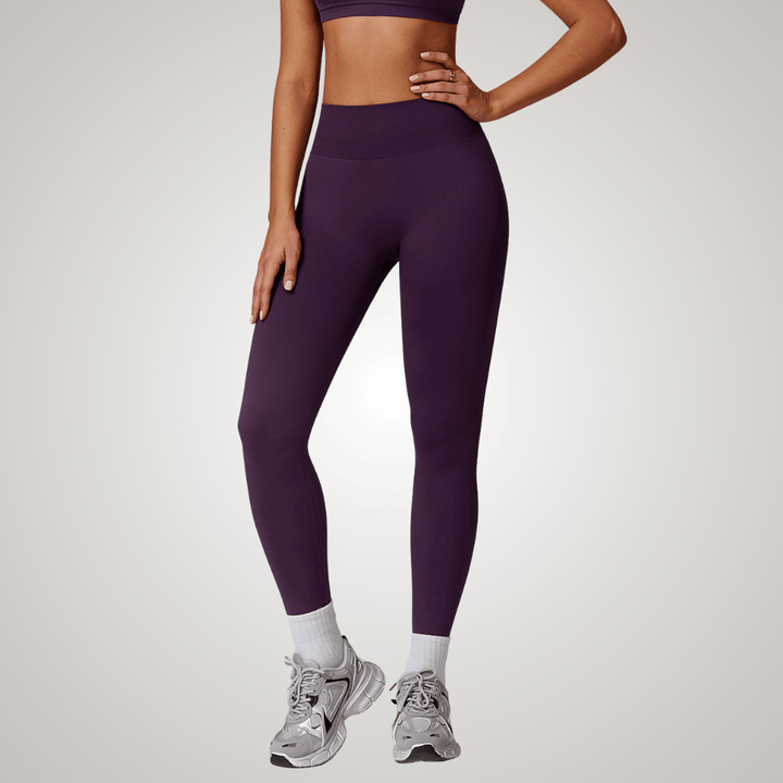 Valantomode | Seamless High-Waisted Yoga Leggings for Women - Bum-Lifting, Tummy Control, Perfect for Workouts & Gym