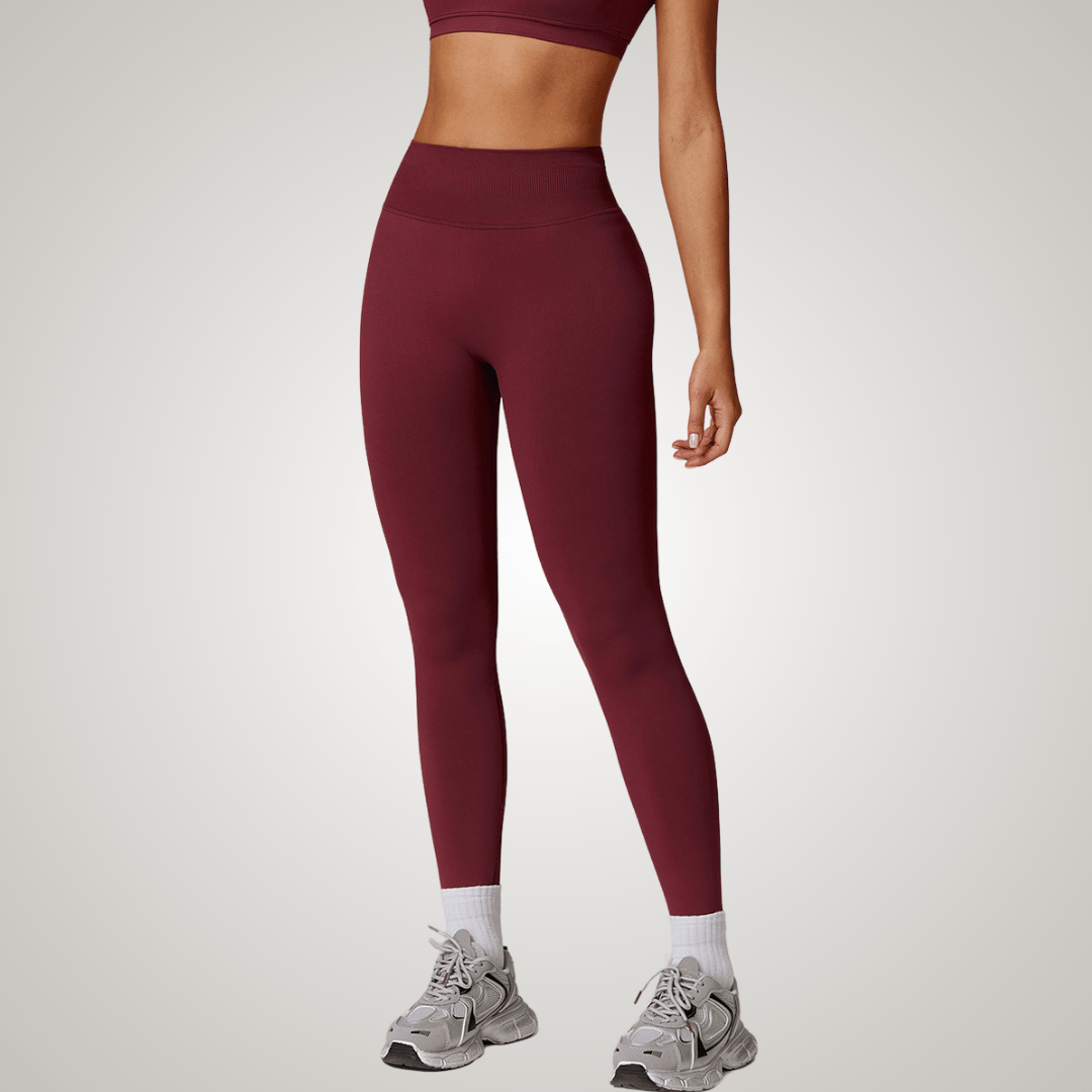 Valantomode | Seamless High-Waisted Yoga Leggings for Women - Bum-Lifting, Tummy Control, Perfect for Workouts & Gym