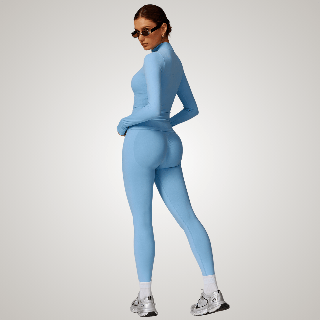 Valantomode | Seamless High-Waisted Yoga Leggings for Women - Bum-Lifting, Tummy Control, Perfect for Workouts & Gym