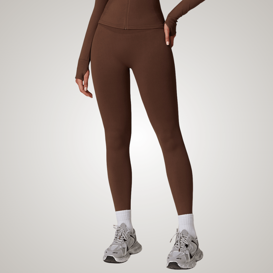 Valantomode | Seamless High-Waisted Yoga Leggings for Women - Bum-Lifting, Tummy Control, Perfect for Workouts & Gym