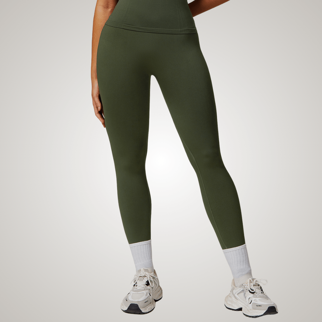Valantomode | Seamless High-Waisted Yoga Leggings for Women - Bum-Lifting, Tummy Control, Perfect for Workouts & Gym