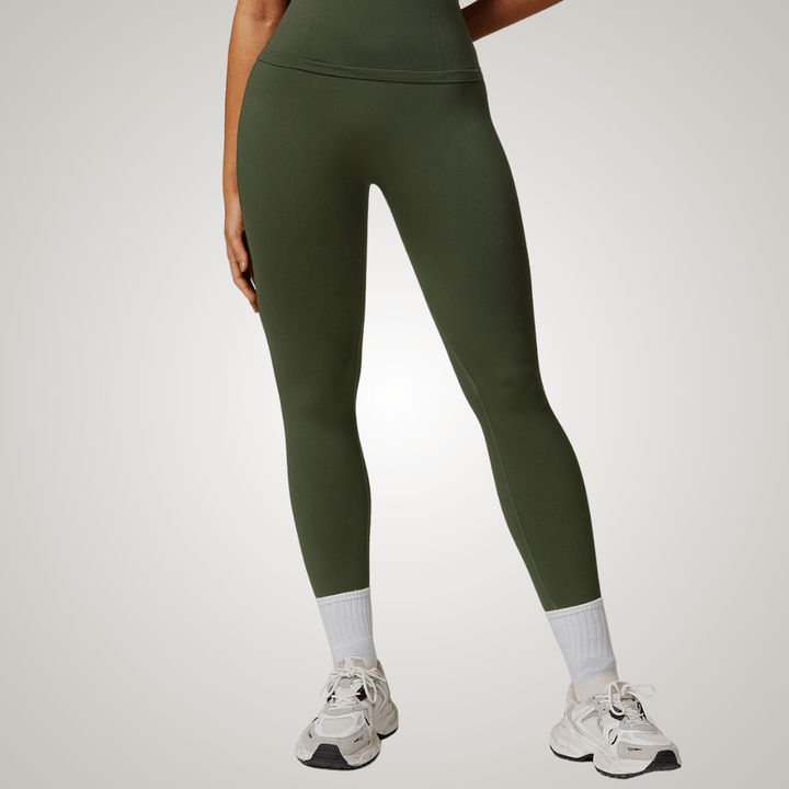 Valantomode | Seamless High-Waisted Yoga Leggings for Women - Bum-Lifting, Tummy Control, Perfect for Workouts & Gym