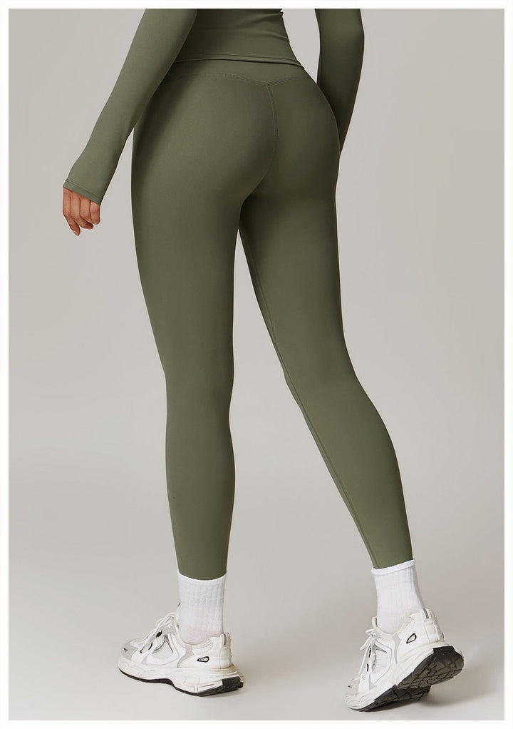 Valantomode | High-Waisted Hip-Enhancing Activewear Leggings for Gym and Sports