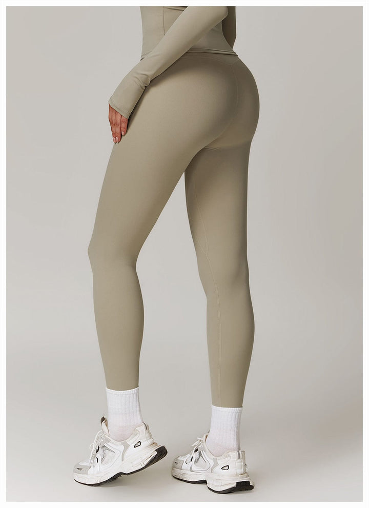 Valantomode | High-Waisted Hip-Enhancing Activewear Leggings for Gym and Sports