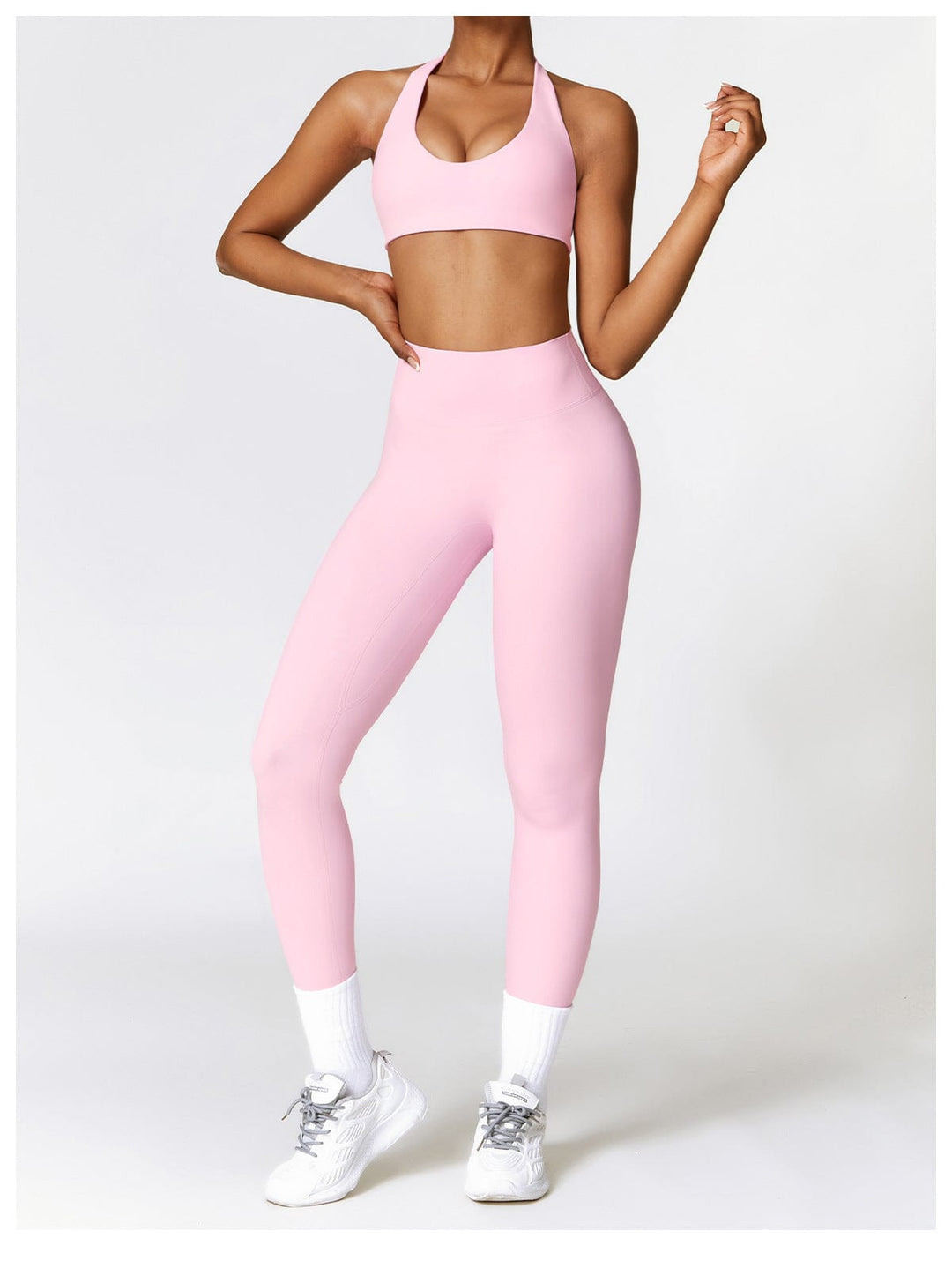 Valantomode | High-Waisted Hip-Enhancing Activewear Leggings for Gym and Sports