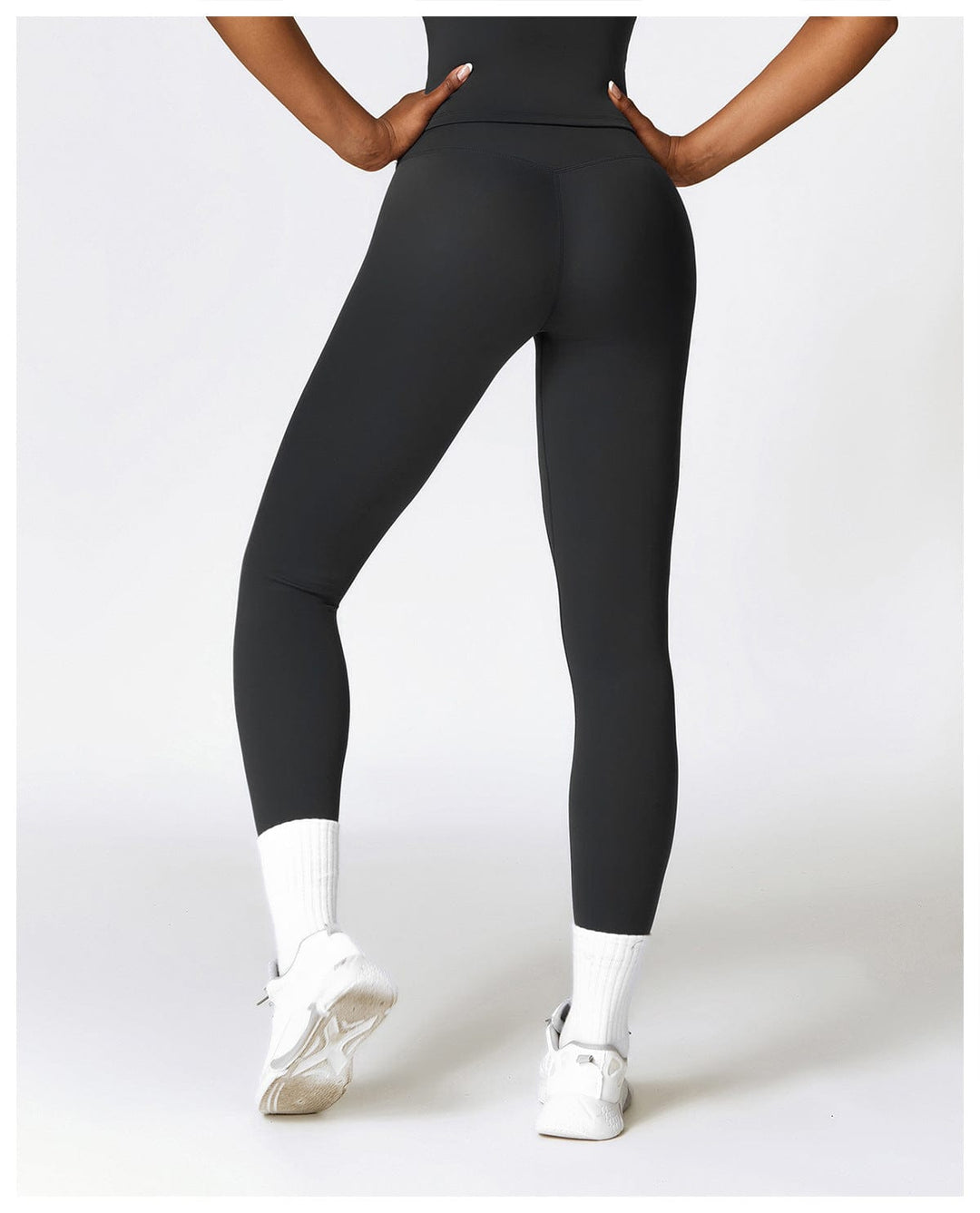 Valantomode | High-Waisted Hip-Enhancing Activewear Leggings for Gym and Sports