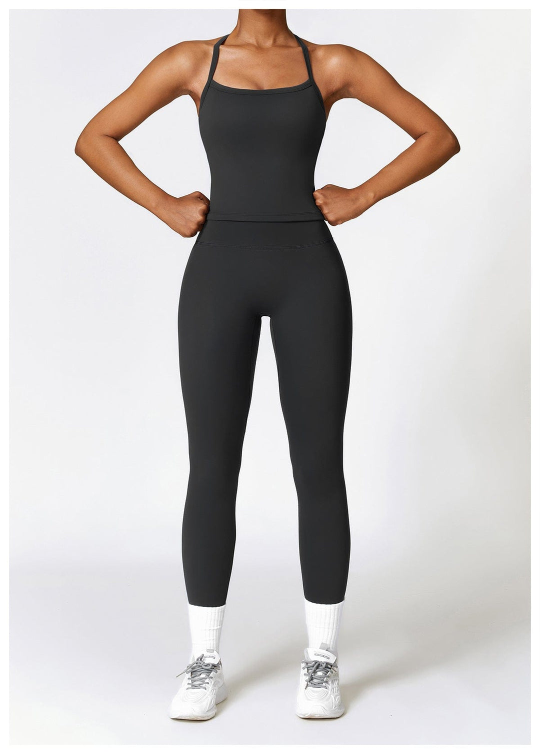 Valantomode | High-Waisted Hip-Enhancing Activewear Leggings for Gym and Sports