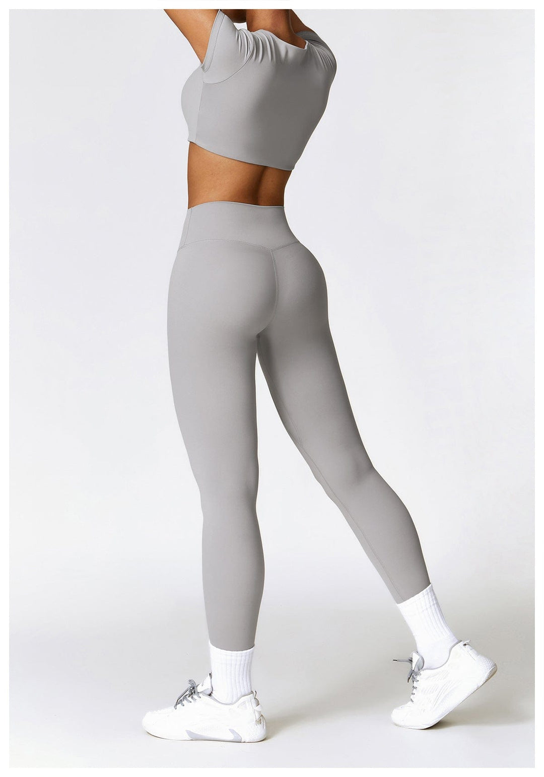 Valantomode | High-Waisted Hip-Enhancing Activewear Leggings for Gym and Sports