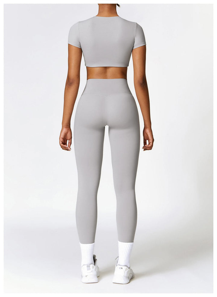 Valantomode | High-Waisted Hip-Enhancing Activewear Leggings for Gym and Sports