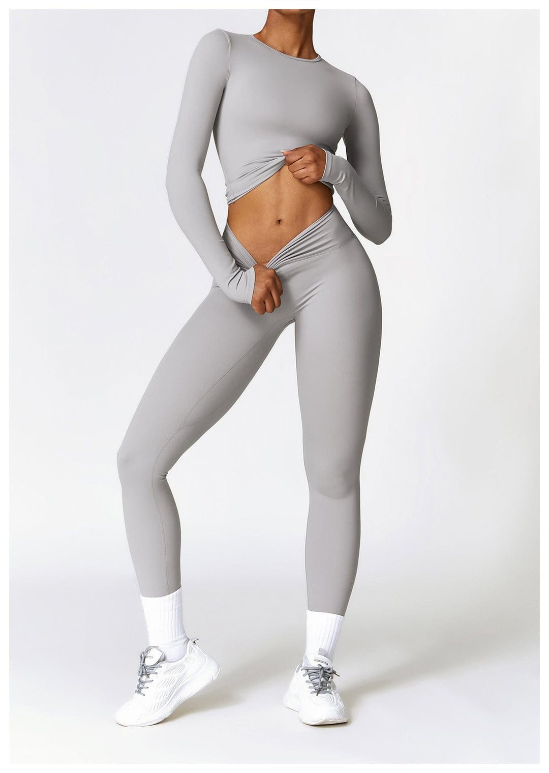 Valantomode | High-Waisted Hip-Enhancing Activewear Leggings for Gym and Sports