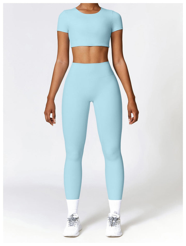 Valantomode | High-Waisted Hip-Enhancing Activewear Leggings for Gym and Sports