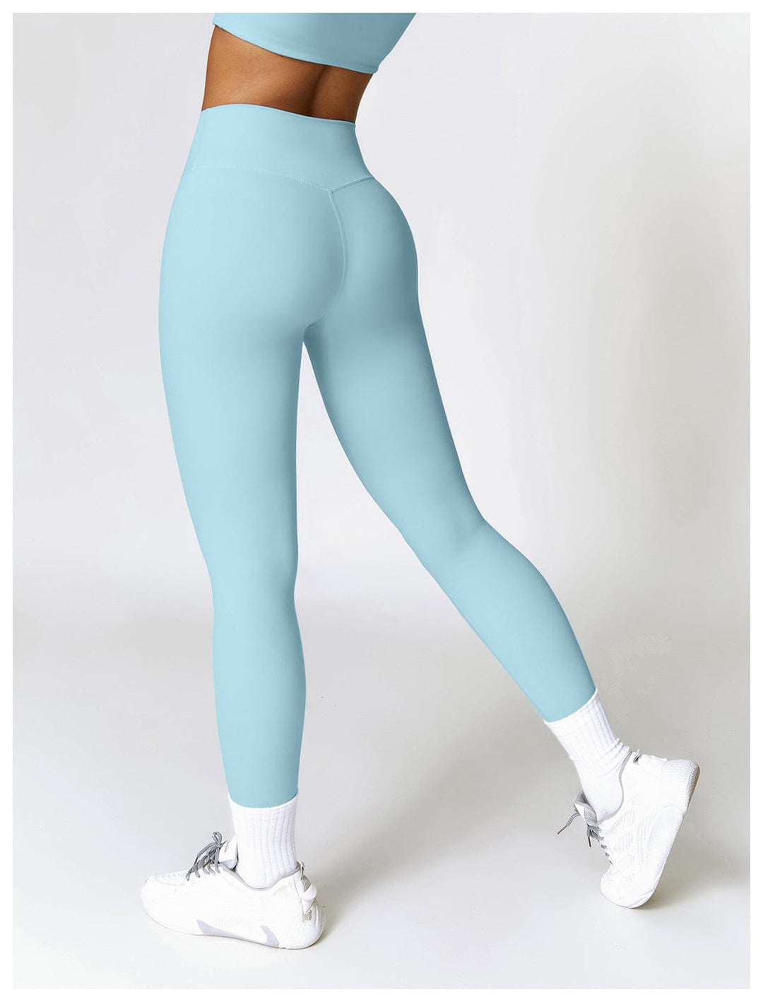 Valantomode | High-Waisted Hip-Enhancing Activewear Leggings for Gym and Sports