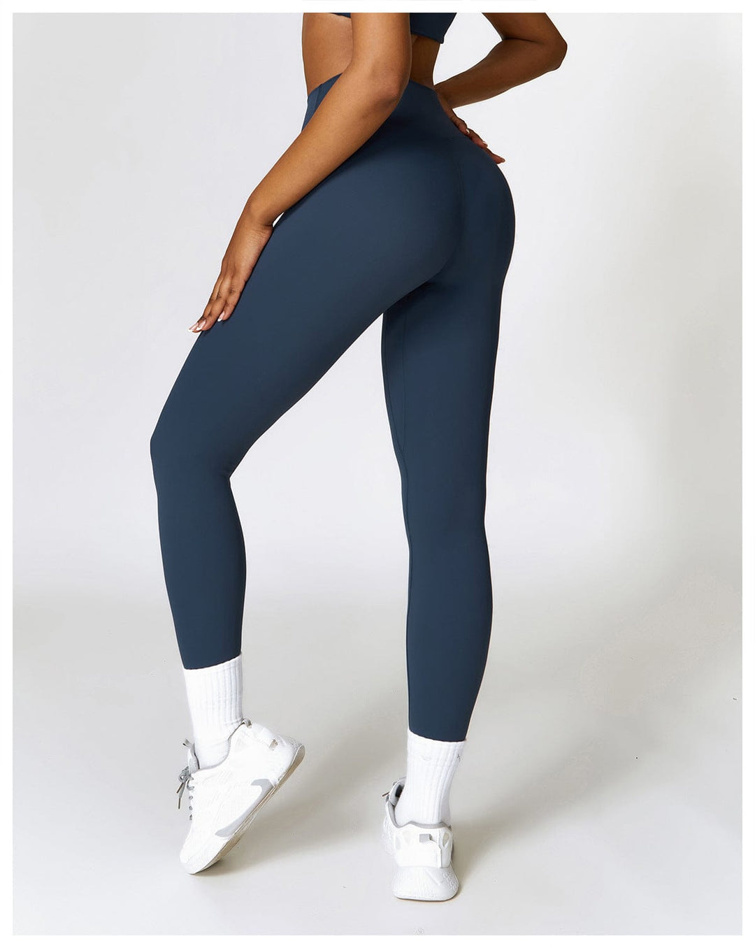 Valantomode | High-Waisted Hip-Enhancing Activewear Leggings for Gym and Sports