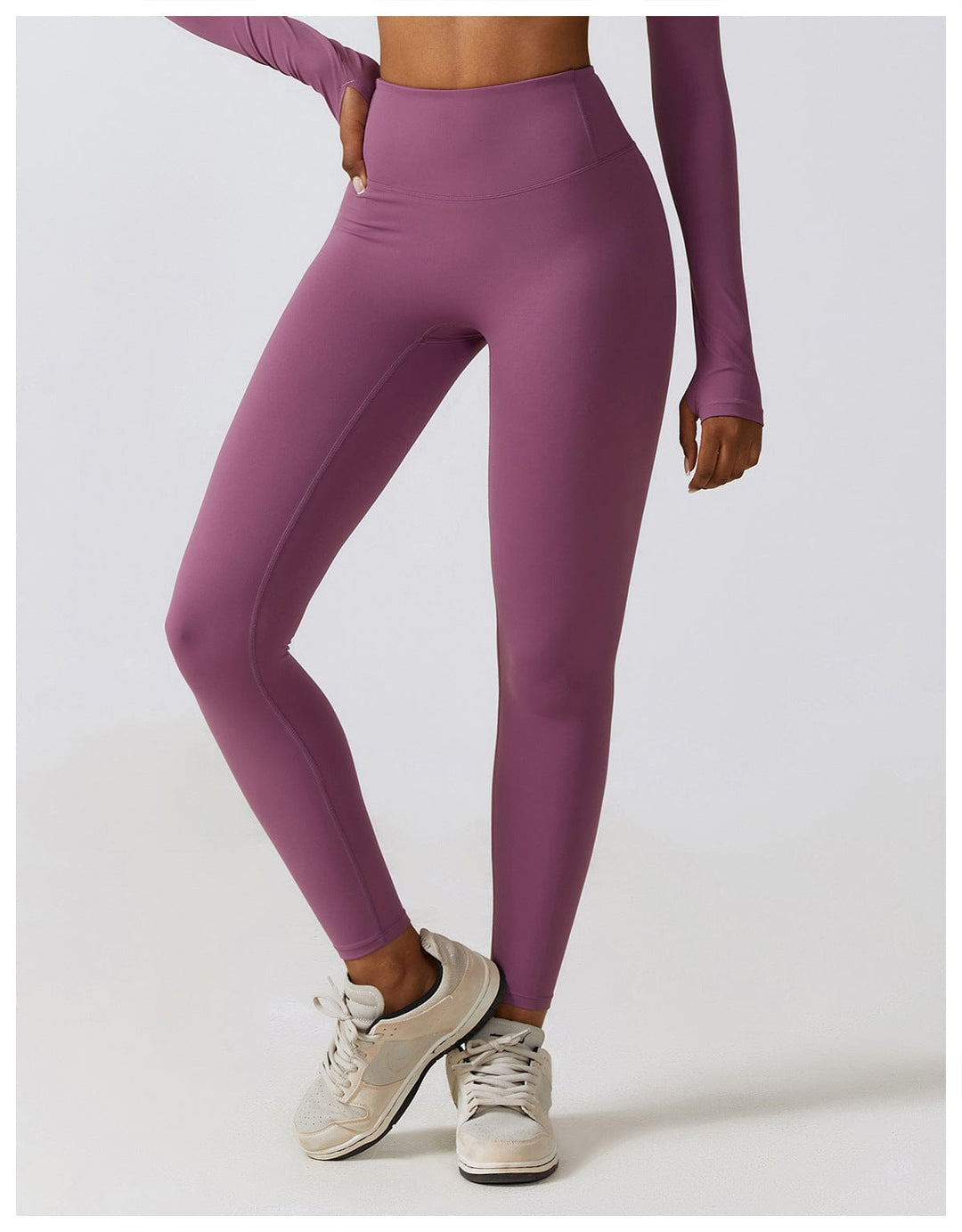 Valantomode | High-Waisted Tummy Control Leggings for Women - Shaping Gym Wear