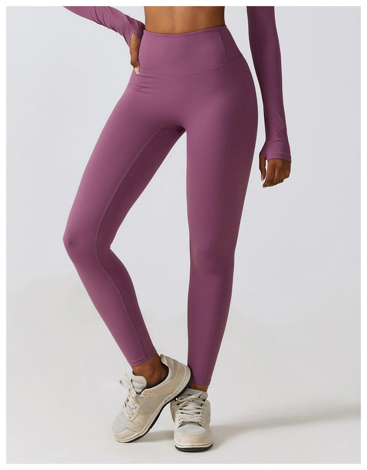 Valantomode | High-Waisted Tummy Control Leggings for Women - Shaping Gym Wear