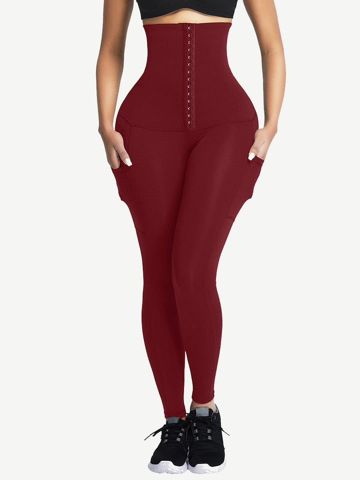 Valantomode | High-Waisted Tummy Control Shaping Leggings