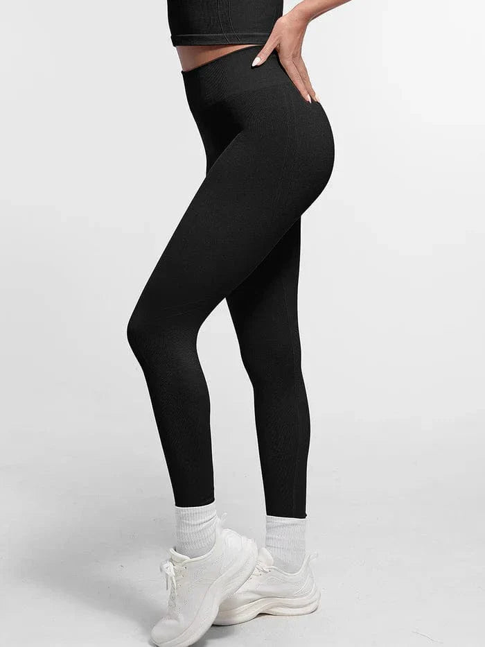 Valantomode | Double-Layer Seamless Shaping Yoga Leggings for a Bum Lift