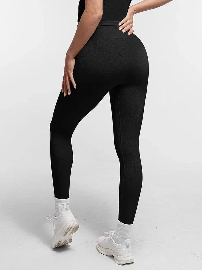 Valantomode | Double-Layer Seamless Shaping Yoga Leggings for a Bum Lift