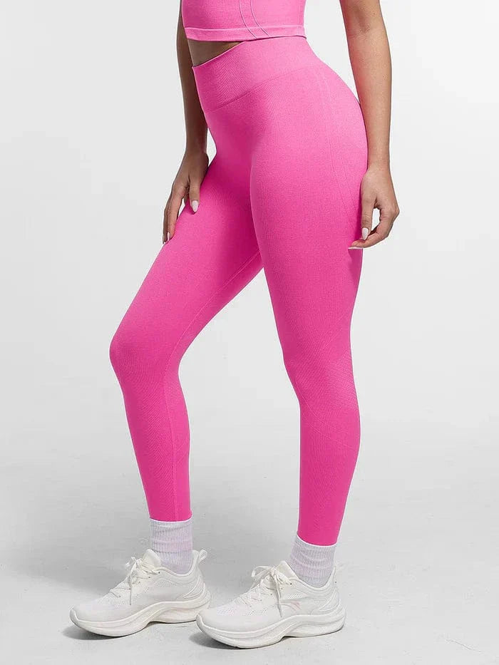 Valantomode | Double-Layer Seamless Shaping Yoga Leggings for a Bum Lift