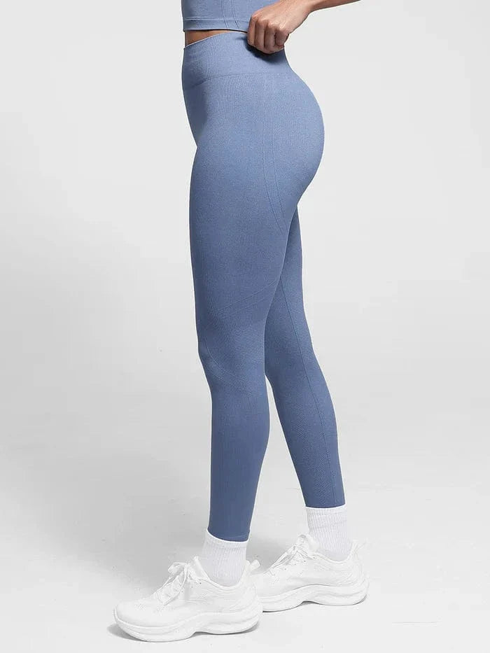 Valantomode | Double-Layer Seamless Shaping Yoga Leggings for a Bum Lift