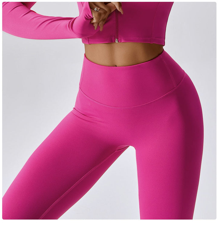 Valantomode | High-Waisted Tummy Control Leggings for Women - Shaping Gym Wear