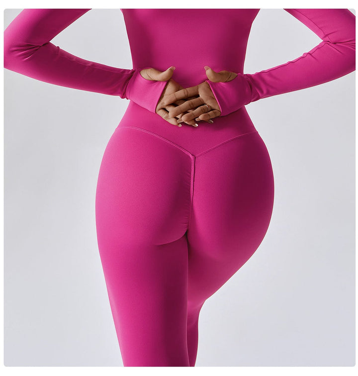 Valantomode | High-Waisted Tummy Control Leggings for Women - Shaping Gym Wear