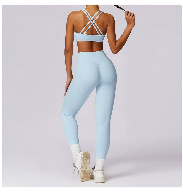 Valantomode | High-Waisted Tummy Control Leggings for Women - Shaping Gym Wear